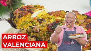 ARROZ VALENCIANA RECIPE [upl. by Anilorac]