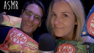 ASMR FR 😋 ASMR en couple  Dégustation de snacks asiatiques [upl. by Lavery]