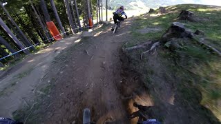 Downhill World Cup Track Leogang 2017  Speedster [upl. by Acinorej91]