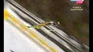 Takanobu Okabe  192 m  Planica 2005 [upl. by Einnil828]