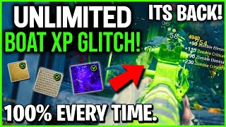 Black Ops 6 Unlimited Boats Glitch For XP  Camos Working After Patch [upl. by Ingaborg]