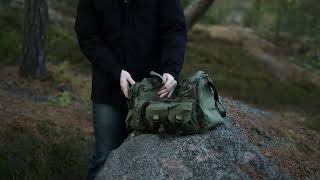 Saxon Holdall Väska  35ltr  Olive  Militärväska [upl. by Nahgem606]