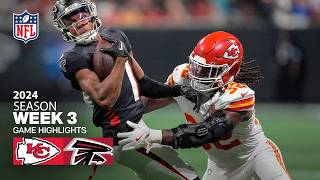 Kansas City Chiefs vs Atlanta Falcons Game Highlights  NFL 2024 Week 3 [upl. by Ocirrej202]