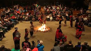 Paddle dance Chief Galasta̱wikw Memorial Potlatch [upl. by Gunzburg697]