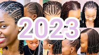 2023 Amazing African Traditional Braids Hairstyles Inspiration  Latest Cornrows African Braids [upl. by Oisacin432]