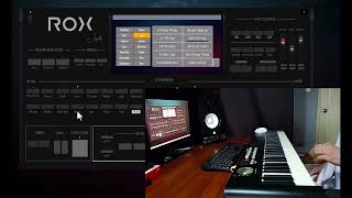 ROX Q3  Akustik POP Live Performance Arranger Software [upl. by Ruhtracam151]