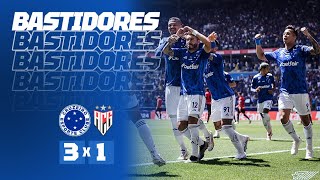 💙🦊 BASTIDORES  Cruzeiro vence o AtléticoGO em casa e sobe na tabela do Brasileirão [upl. by Adniuqal]