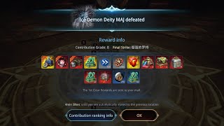 FIRST CLEAR CLAN EXPEDITION 11  ICE DEMON DEITY MAJ  MIR4 [upl. by Faubion693]