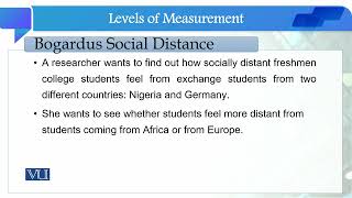 Bogardus Social Distance Scale  Quantitative Research Methodology  SOC509Topic061 [upl. by Nerac]