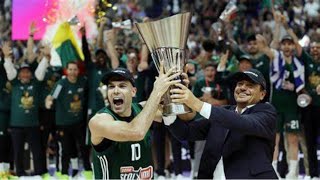 Panathinaikos Wins 7th Title In Electric Atmosphere At Berlin  Watch Fans Chant And Celebrate [upl. by Mohn800]