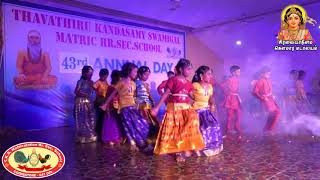 Tamil Folk Dance  தாயவளே தமிழ் மண்ணே  School Annual Day Dance [upl. by Ecila]