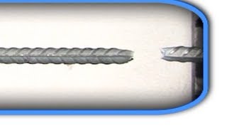 Comparative tensile tests on reinforcement bars with and without microalloying with niobium [upl. by Cy97]