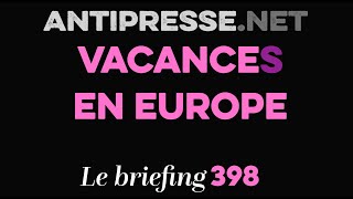 VACANCES EN EUROPE 1472023 — Le briefing avec Slobodan Despot [upl. by Manno]