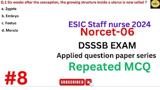 Norcet exam preparation I Aiims Norcet 2024 I Aiims Norcet questions and answers  ESIC2024 NORCET6 [upl. by Adebayo]