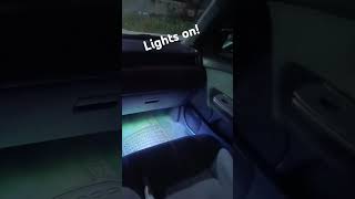 Car interior led light carinterior carforsale forsale juliusperpose automobile [upl. by Nytsrik]