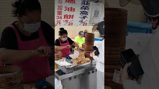 台南市東區林森路192巷24弄【德芬蔥油餅】排隊銅板美食小吃04 food streetfood [upl. by Zane]