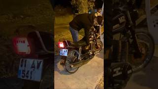 MZ ETZ 301 EGZOZ SESİ keşfet motorcycele motorcycle mz301 mobylette peugeot keşfetbeni 2t [upl. by Aleacin]