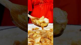 ❤️ Caramelized Apples with Cinnamon ASMR shorts [upl. by Whitney782]