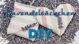 lavendelsäckchen duftsäckchen selber machen diy deutsch diy ideen geschenkideen geschenke sel [upl. by Vonni133]