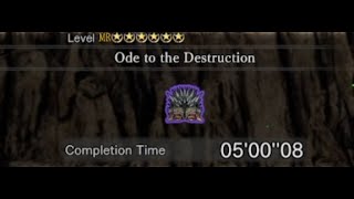 MHWI  quotOde to the Destructionquot Tempered Ruiner Nergigante TA Wiki Rules Hunting Horn Solo 500quot08 [upl. by Artenehs]