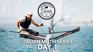 ITA Moth Series Day 1  2017 McDougall  McConaghy Moth Worlds [upl. by Ecela]