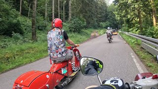 Schwarzwald Moped Marathon 2024 Eindruck 1 [upl. by Norton]