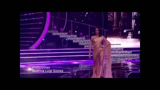 Beatrice Luigi Gomez final gown  Evening Gown  MissUniverse202170thMissUniverse [upl. by Myrna]