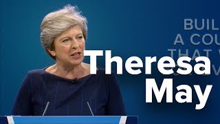 Theresa May Speech to Conservative Party Conference 2017 [upl. by Margo107]