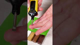 Laminat Reparatur  einfach Dellen selbst ausbessern laminat reparatur [upl. by Juana]