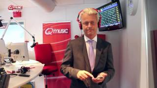 Qmusic NL Geert Wilders PVV gokt Het Geluid [upl. by Vasilek405]