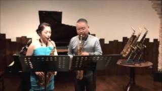 Woodstone in Classic New Vintage Alto Saxophone Duo [upl. by Anazraf341]