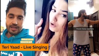 Teri Yaad  Jassi Gill  Kaur B  Parmish verma  Live Sigging Song  Goldy Desi Crew [upl. by Adlee]