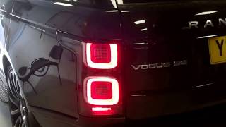 How to change rear lights on Range Rover L405 amp Light types and options explained [upl. by Edyaj]