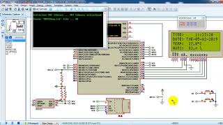 Temperature and humidity data logger using PIC1846K22 [upl. by Retsek]