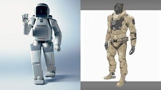 ASIMO vs PETMAN Most Advanced Humanoid Robots JAPAN vs USA [upl. by Gothard]