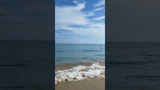 BEACH TAMARIT beach plage espana spain travel tarragona bicycle tiktokvideo [upl. by Tressa615]