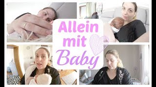 Familien VLOG  Chaotischer Alltag mit Baby  Stillen amp wickeln  Hebamme war da  Linda [upl. by Alain268]