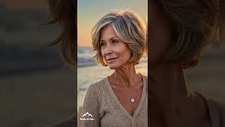 Stunning and Chic Short Hairstyles for Women Over 50 with Thick Hair [upl. by Chapland]