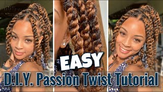 EASY DIY Passion Twist Tutorial [upl. by Flavian]