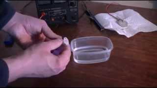 How to electroplate silver on copper using silver nitrate [upl. by Joacima]