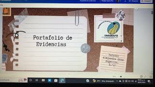 Portafolio de evidencias Parte 1 [upl. by Notnirb654]