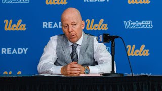 UCLA M Basketball Postgame  Coach Cronin vs Lehigh Nov 15 2024 [upl. by Ynaffi902]