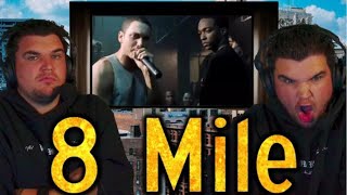 AMAZING MOVIE 8 Mile MOVIE REACTION Eminem is the GOAT [upl. by Eca]