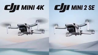 Dji Mini 4K VS DJI Mini 2 SE Comparison [upl. by Asira]