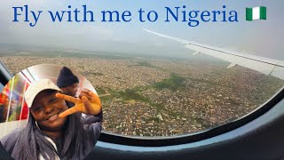 London to Lagos  Travel with me to Nigeria  datnaijagirl [upl. by Sirrot]