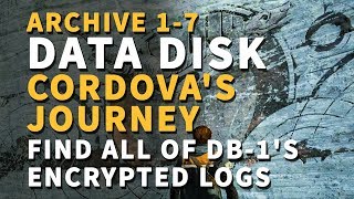 Data Disk Star Wars Jedi Fallen Order Trophy Find all of DB1s encrypted logs [upl. by Berkin]