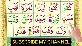 Noorani Qaida Lesson No 6 Part 1 Harakat or Tanween  Learn Tajweed Quran  Alif baa taa [upl. by Thanos]