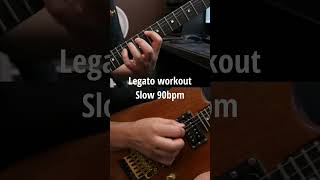 Super fast legato workout at 180bpm guitar guitarist guitarlesson [upl. by Fowkes]