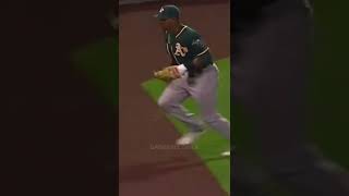 How Did Cespedes Make This Throw 😳 shorts [upl. by Idaf723]