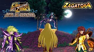 Dhoko vs Shion y Shaka vs SagaCamusShura Alma de Soldados Latino [upl. by Tisha]